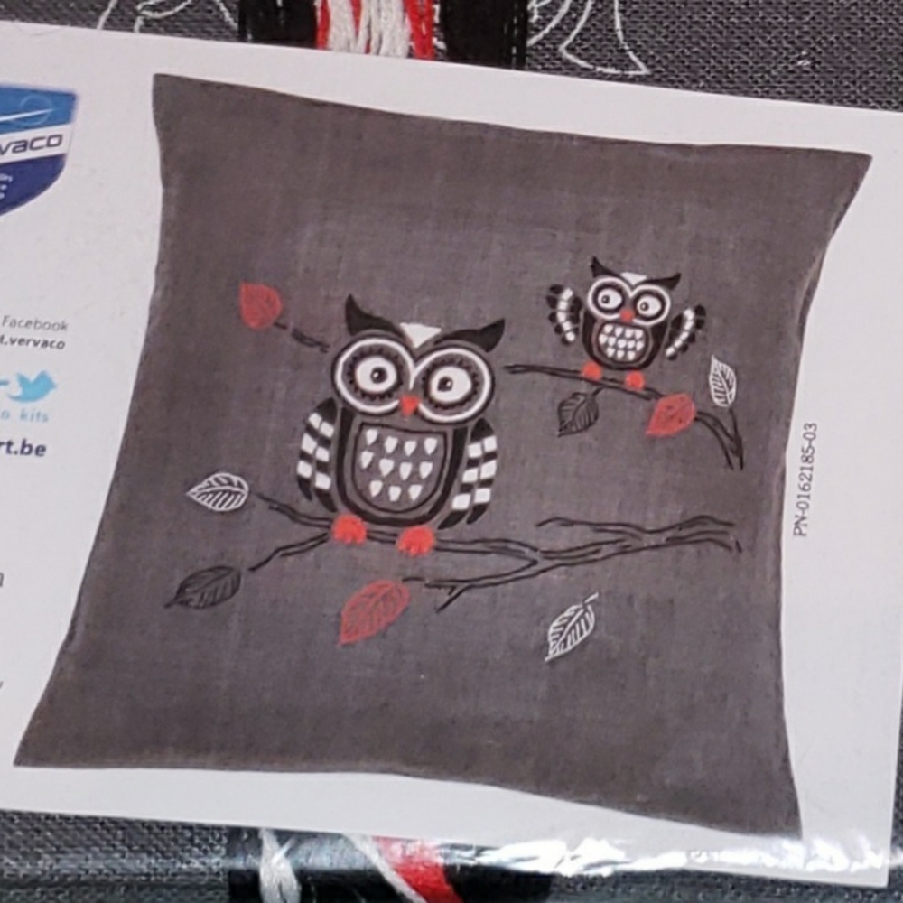 Vervaco Owl Pillow Embroidery KitPN-0158120